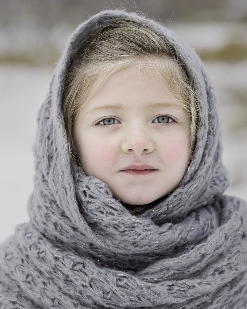 Vintage fabric scarf